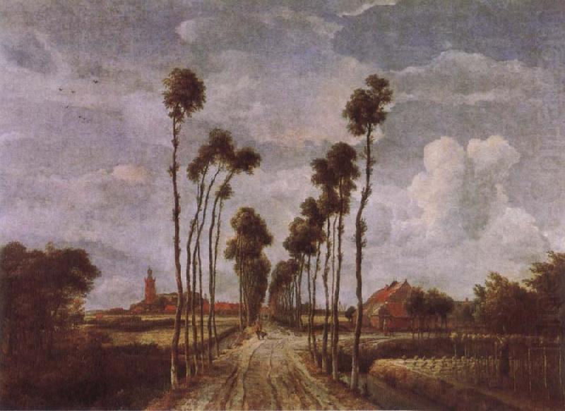 The Avenue at Middlehamis, Meindert Hobbema